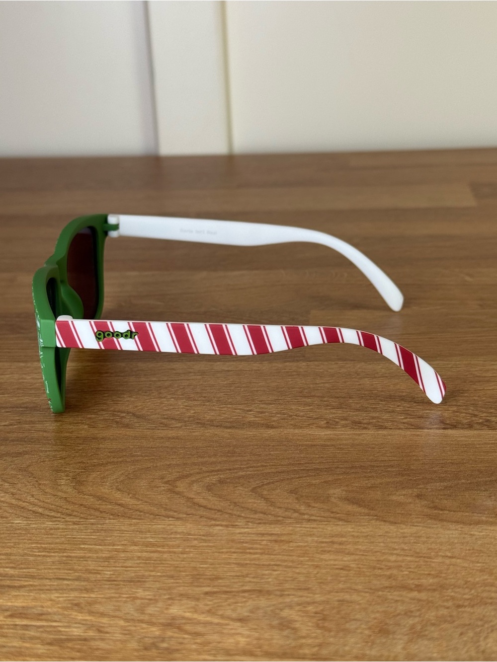 goodr OG Polarized Sunglasses Santa Is not Real Holiday Edition - Picture 9 of 10